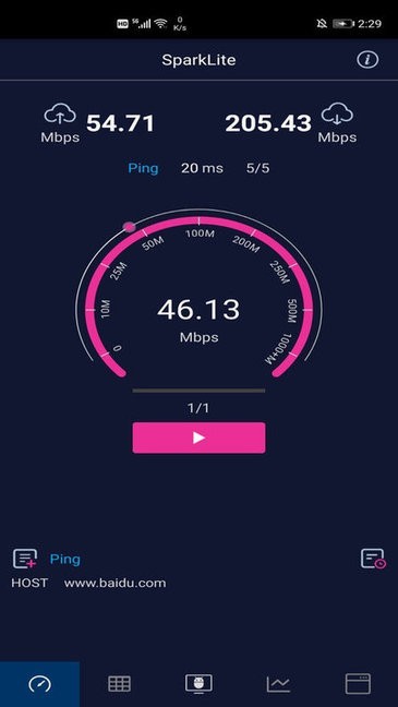 SpeedTestȥV؈D