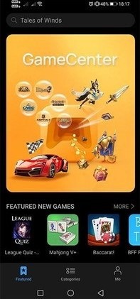 AΑģHUAWEI GameCenter10.4.0.301؈D
