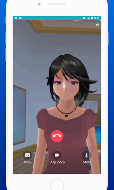 ѻУ@̓M늣Sakura School Fake Call؈D