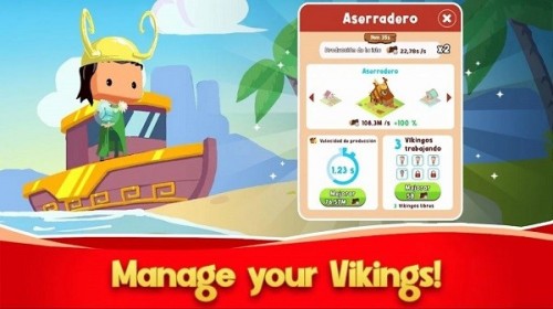 þS(Idle Vikings Tycoon)؈D