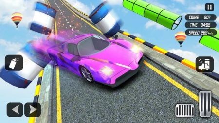 Oؼِ܇ٶȣRamp Car Stunts Racing-Ex؈D