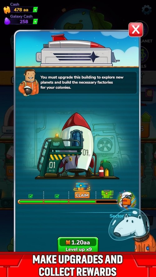 Endless Colonies: Idle Space Explorers(endless coloniesoMֳİ׿)v1.2.02׿؈D