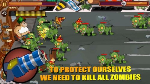 Fat Man Vs Zombies - Defence Battle PVZ4(FatManVsZombies Defence Battle PVZ4İ)v1.0.2׿؈D