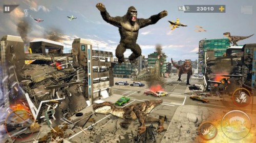 ɿuGorilla Dinosaur Attack؈D