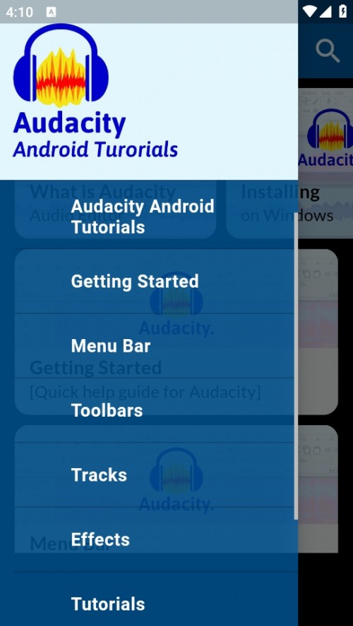 AudacitydAudacity for Android Tutorials؈D