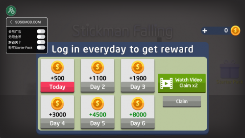 Ū (ni)MODˆΣStickman FallingΑAPPd؈D