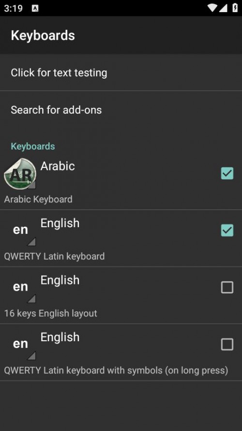 Zݔ뷨Arabic Keyboard؈D