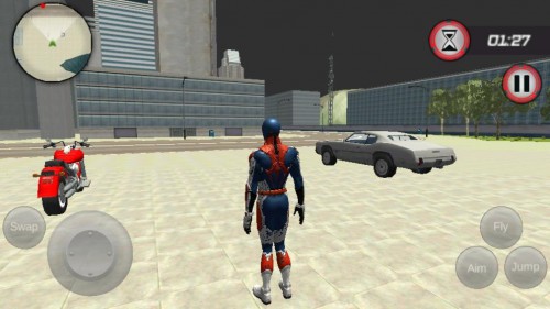 ֩ӢwБ(zhn)Spider Hero RopeFlying War؈D