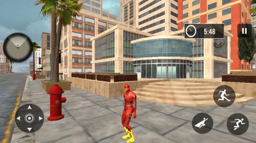 Ӣr٣Real Speed Robot Hero Rescue Games؈D