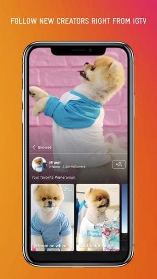 IGTV app؈D