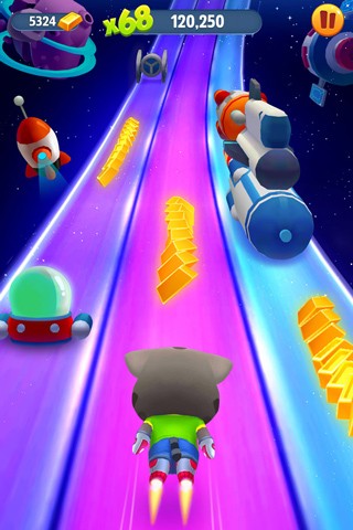 ķ؈ܿᣨTalking Tom Gold RunΑAPPd؈D