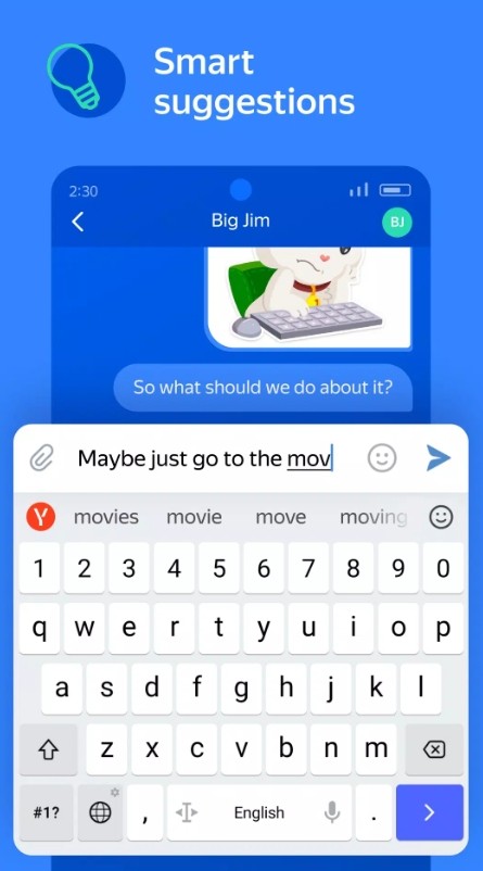 Yandex Keyboardݔ뷨app؈D