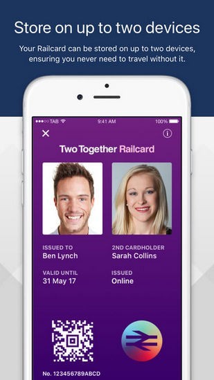 Railcard app؈D